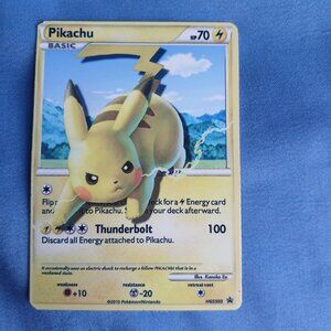 Pikachu Pokémon Card Style Metal BOOKMARK/COLLECTABLE ART